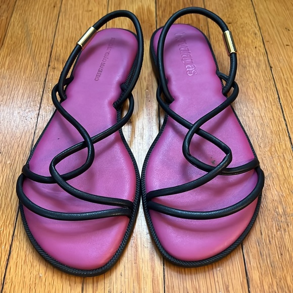 EUROPEAN UNA MANGA sandals by HAVIANAS like new! Size 38 Eur 40 USA 9 - Picture 5 of 6